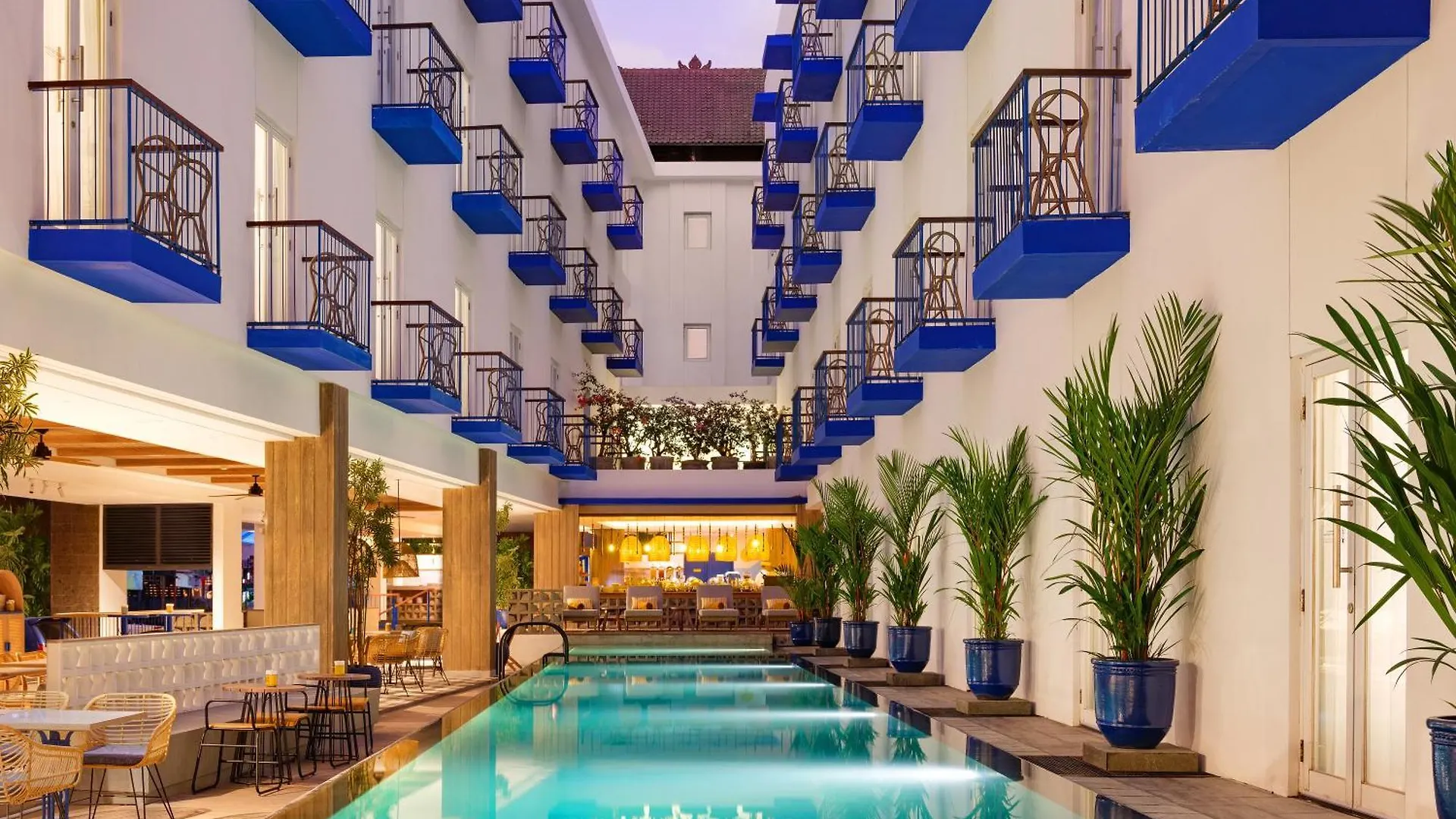 Kampi Hotel Legian location